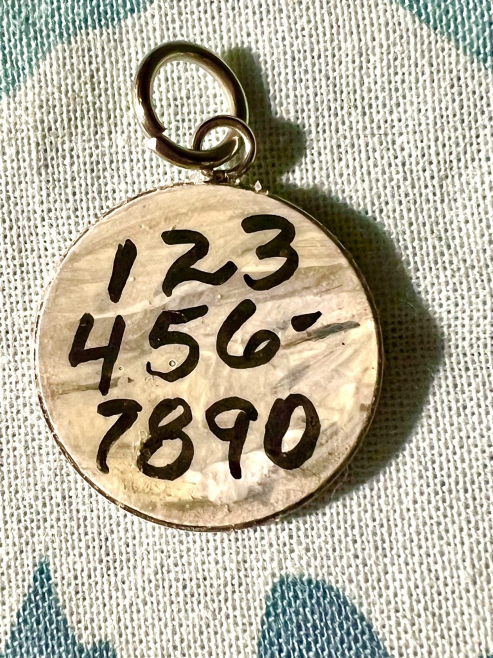 Rugged Handmade Custom Easy
Read  1 inch Pet Dog Cat ID Tag